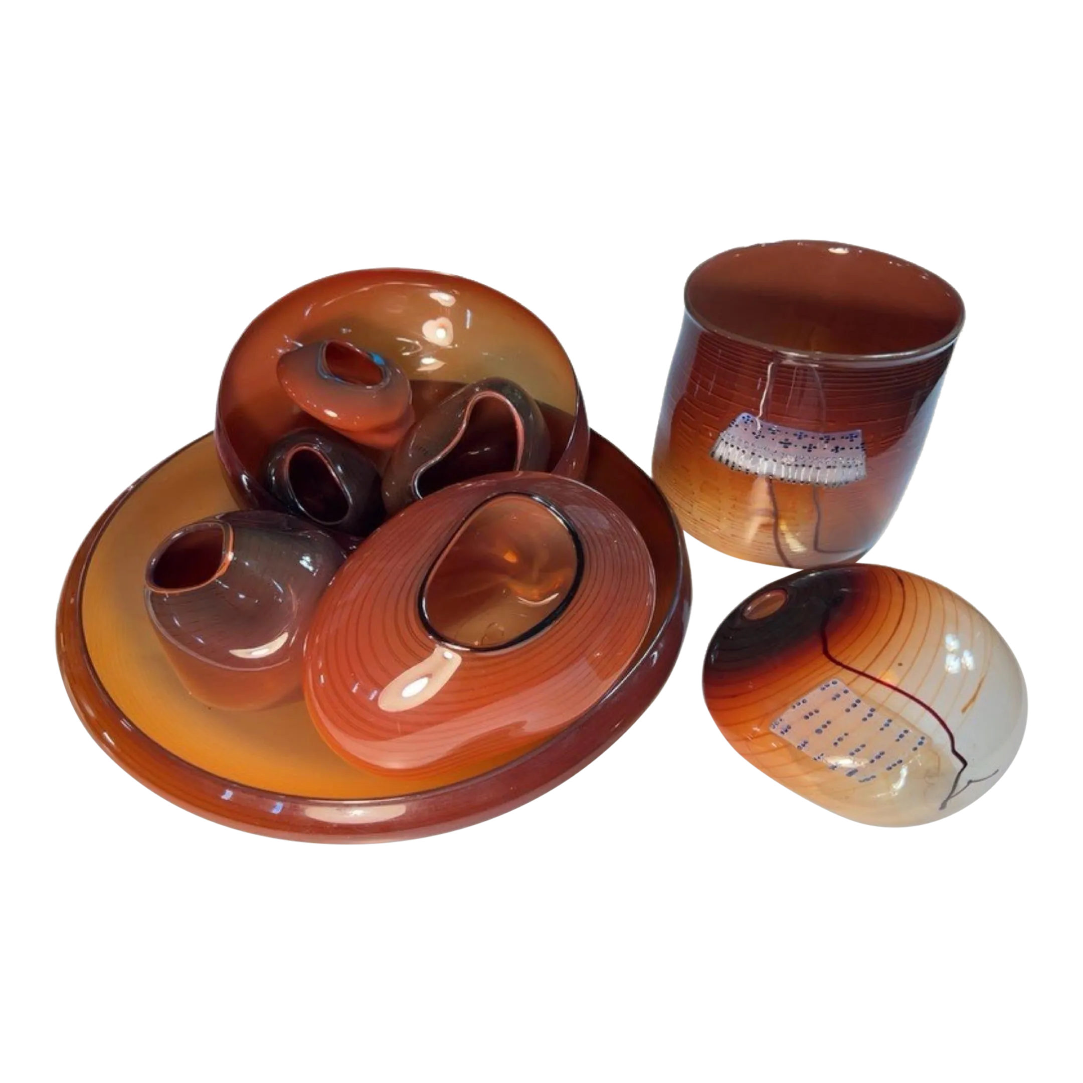 Dale Chihuly Pueblo Basket Set