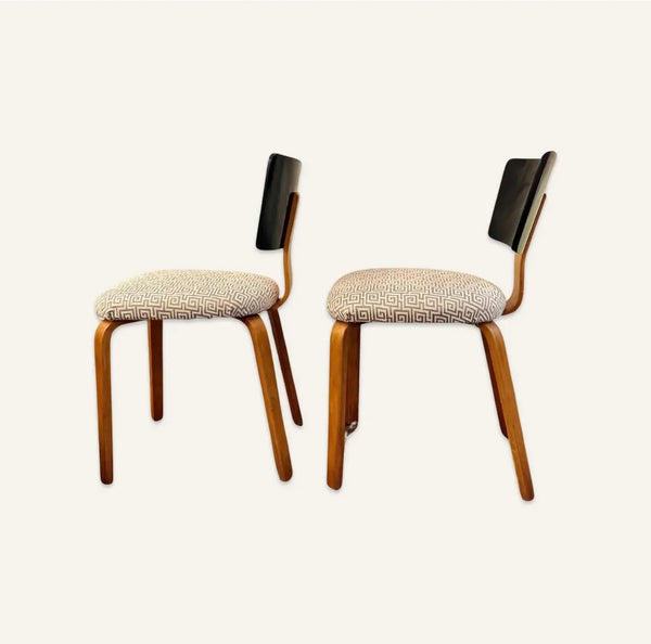 1960s Pair of Thonet Bentwood Side Chairs