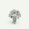 Jadeite brooch