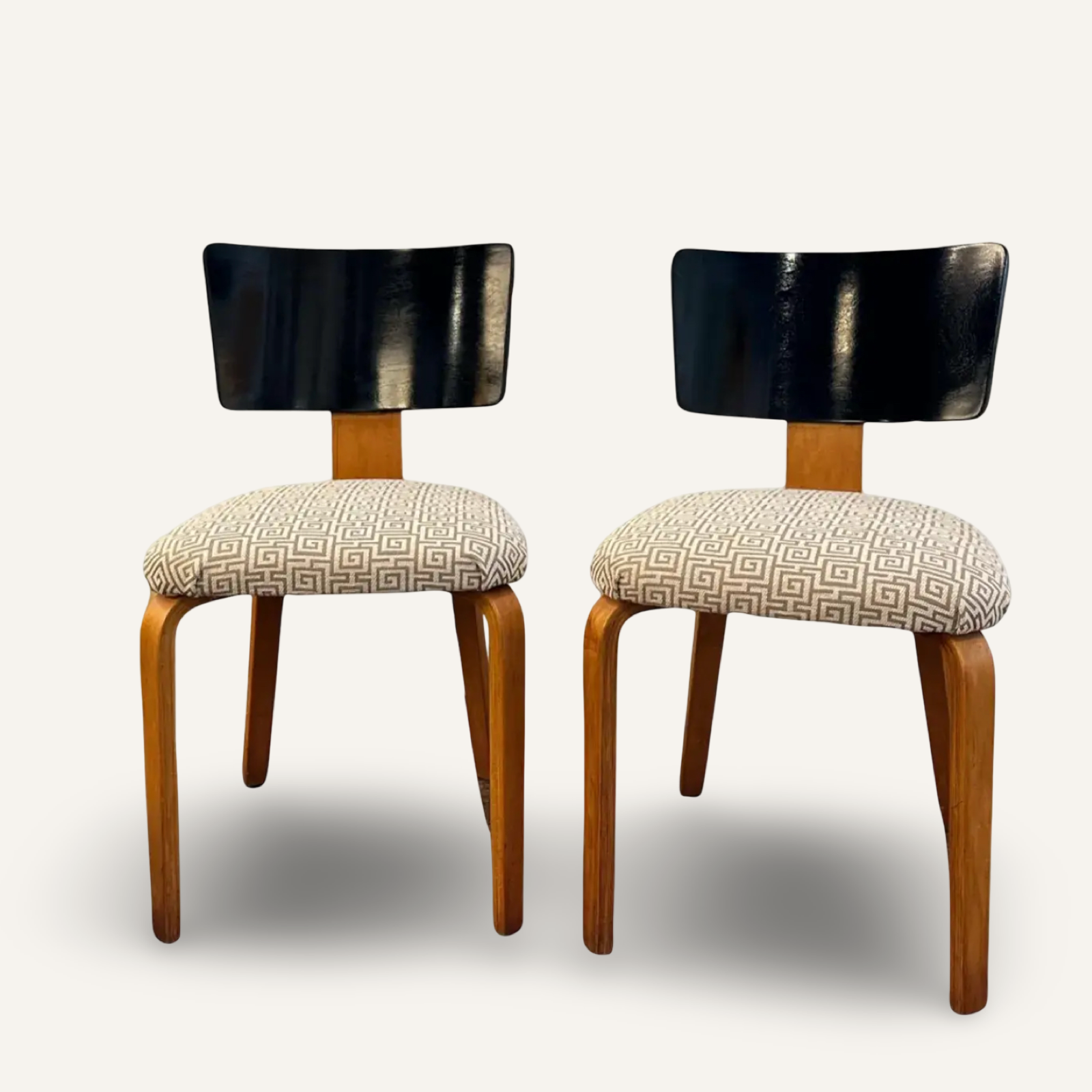 1960s Pair of Thonet Bentwood Side Chairs