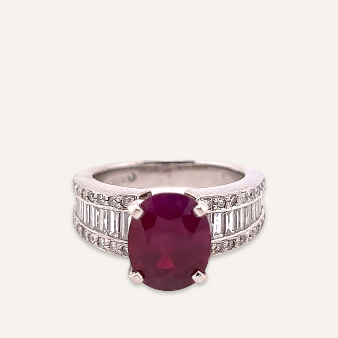 Ruby and Diamond Ring