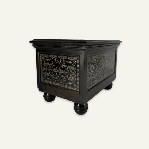 Silver Hardwood Box, 18th c.
