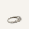 Art Deco 14k White Gold Diamond Ring