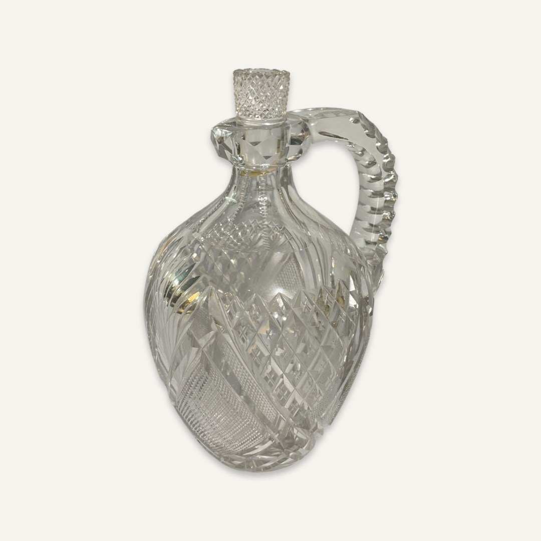 Cut Crystal Bourbon Decanter