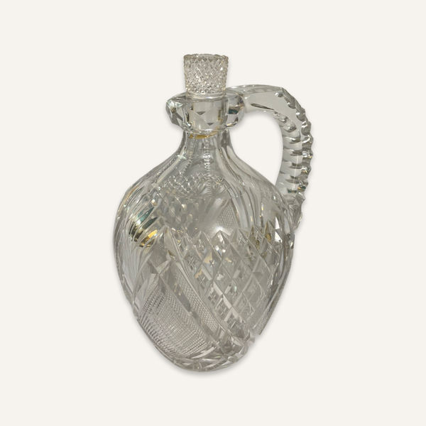 Cut Crystal Bourbon Decanter