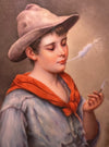 Fine German Porcelain Painting