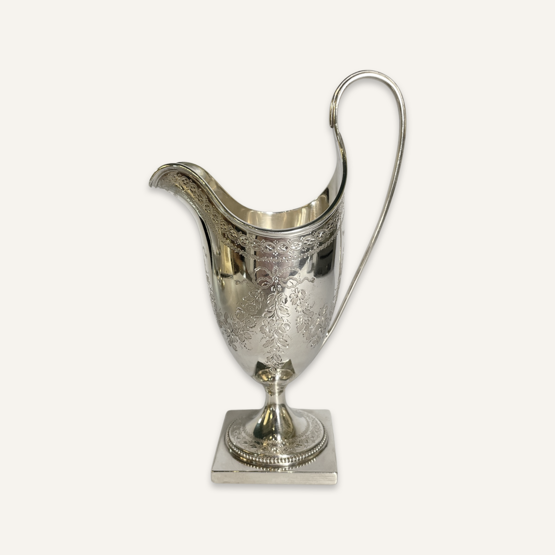 Hester Bateman Sterling Silver Ewer