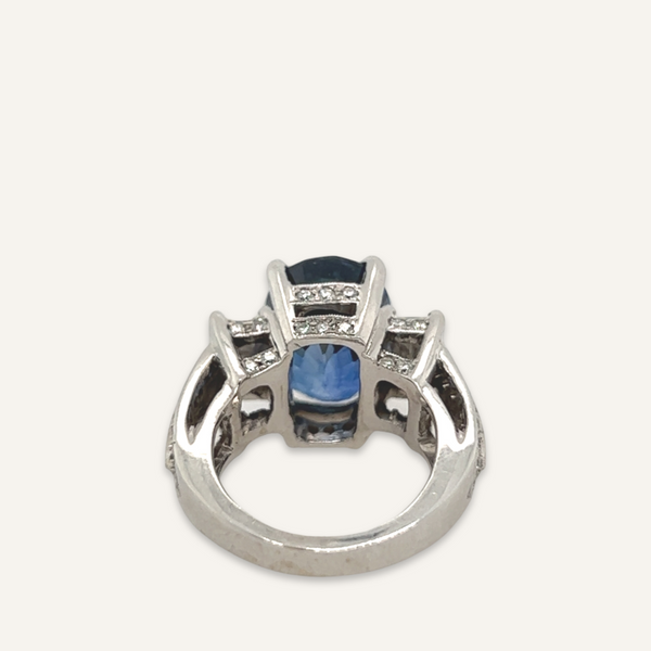 Sapphire Engagement Ring