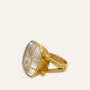 Lion Intaglio Signet Ring