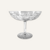 Extra Large Cut Crystal Tazza