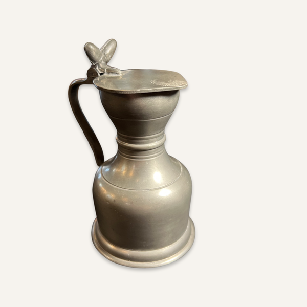 Pewter Lidded Ewer