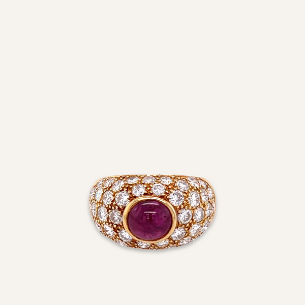 VCA Ruby and Diamond Ring