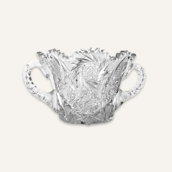 American Brilliant Cut Crystal Wine Cooler