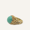 18k Yellow Gold Turquoise Ring