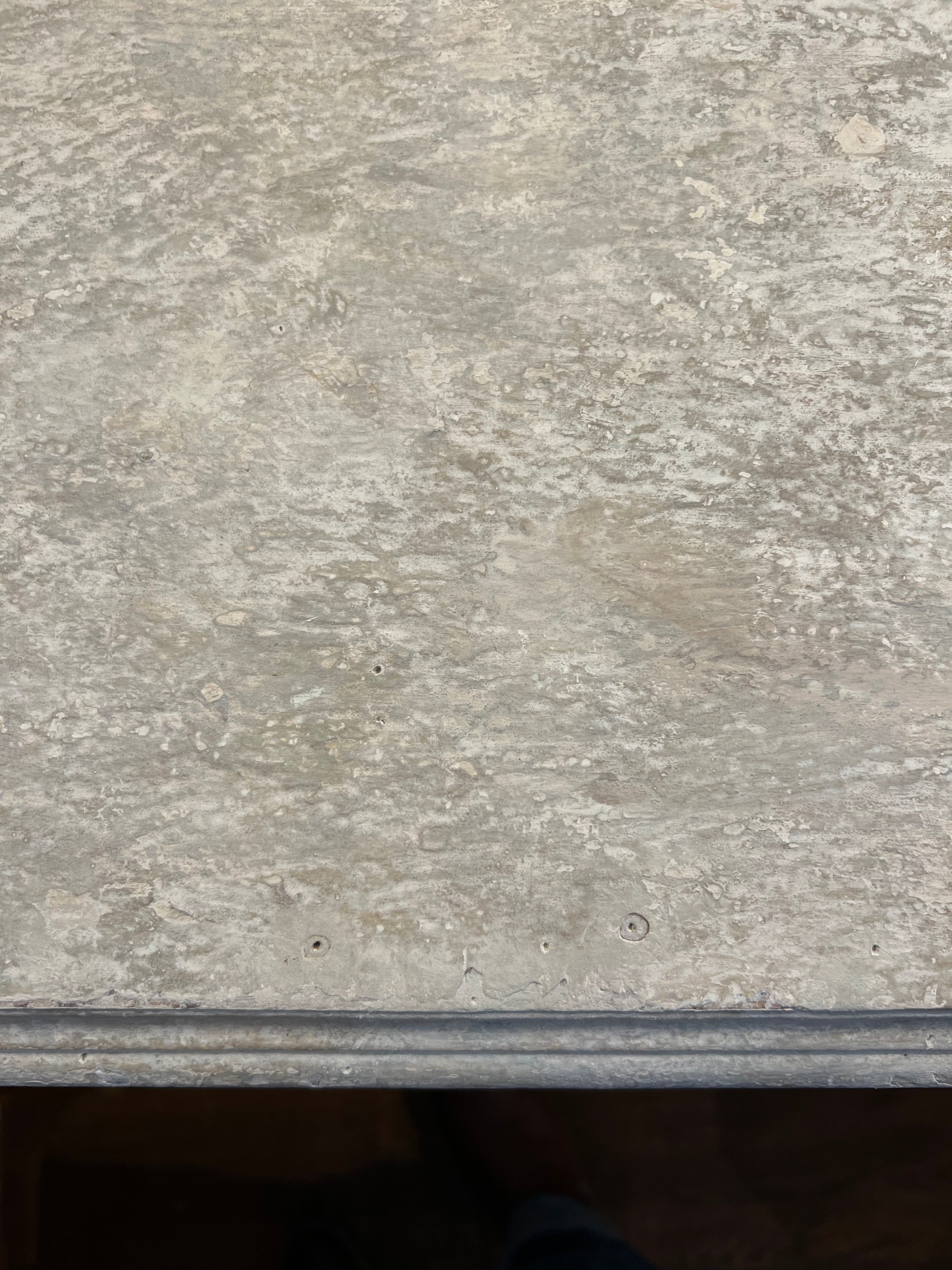 Dorothy Draper Style Hollywood Regency Hand Carved Gesso’d Table