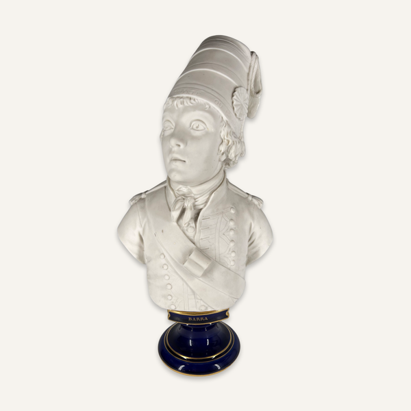 Sevres Biscuit Figure Of Joseph Barra, 1886