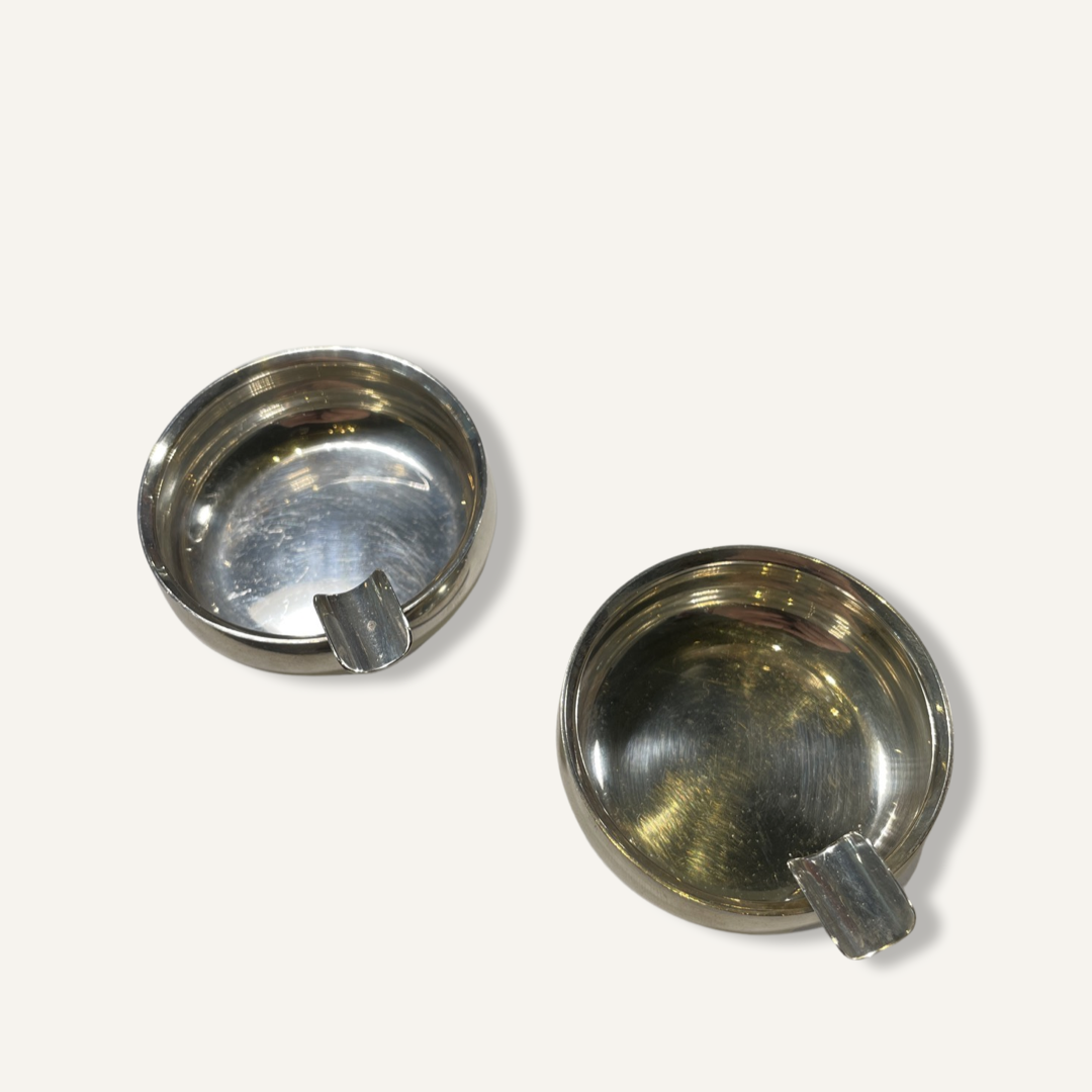 Lunt Sterling Silver 1169 Personal Ashtray Set
