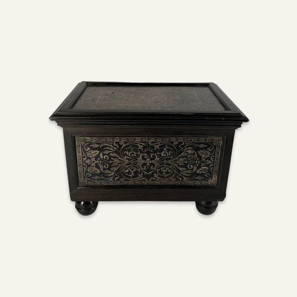 Silver Hardwood Box, 18th c.