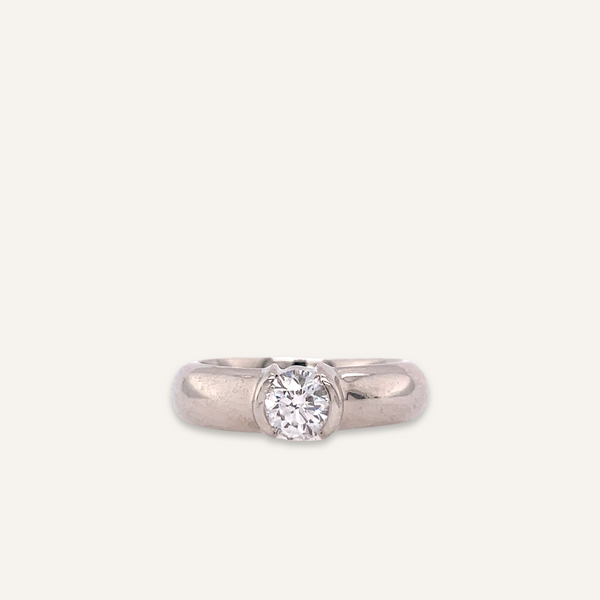Tiffany & Co. Platinum Etole ring