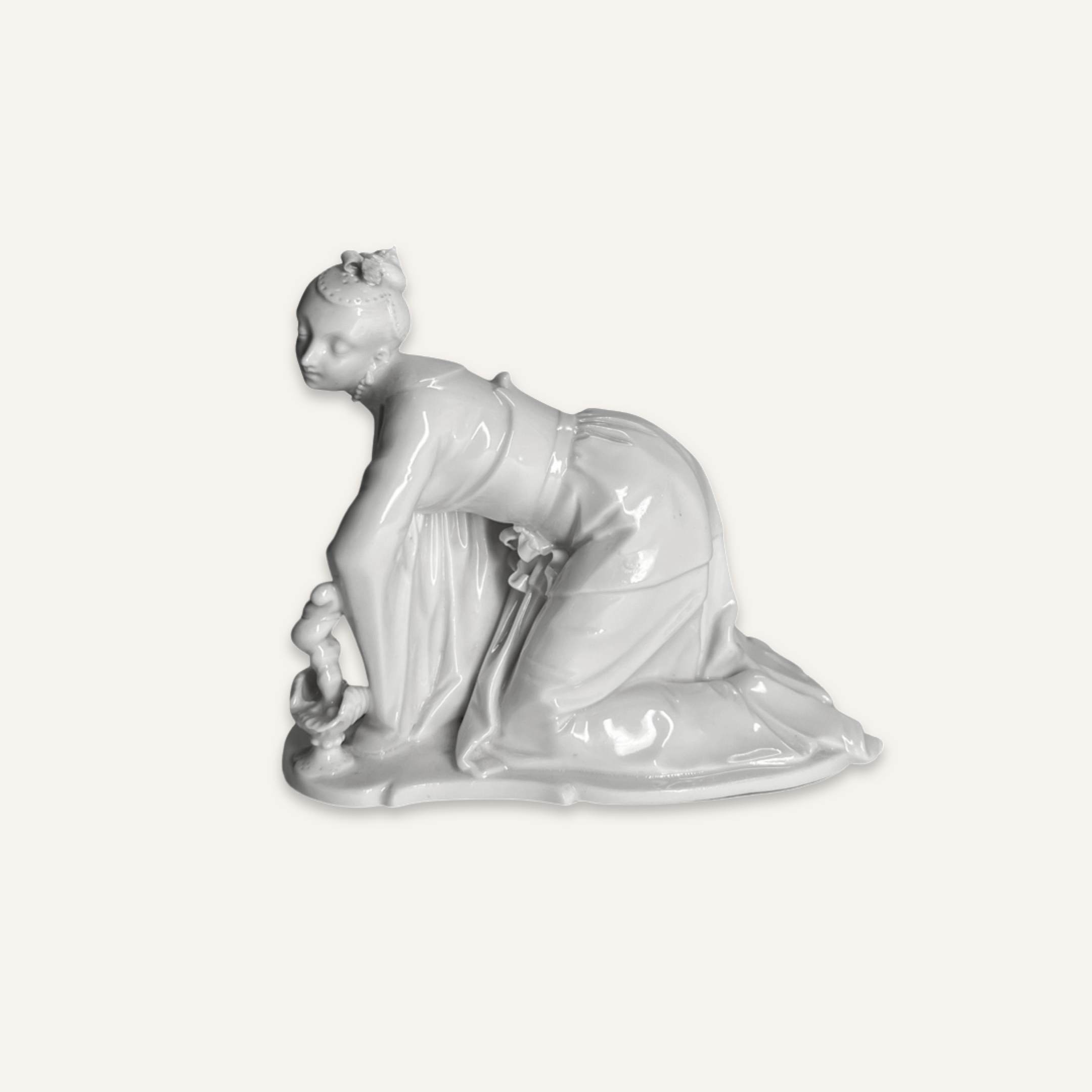 Nymphenburg Bisque Figure