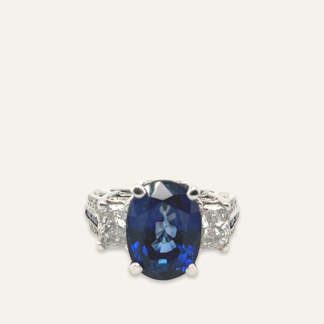 Sapphire Engagement Ring
