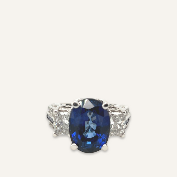 Sapphire Engagement Ring