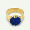 Lapis and 18k Unisex Ring