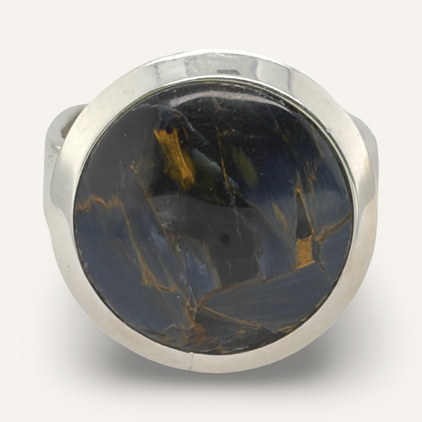 Guillermo Arregui Pietersite Sterling Silver Ring