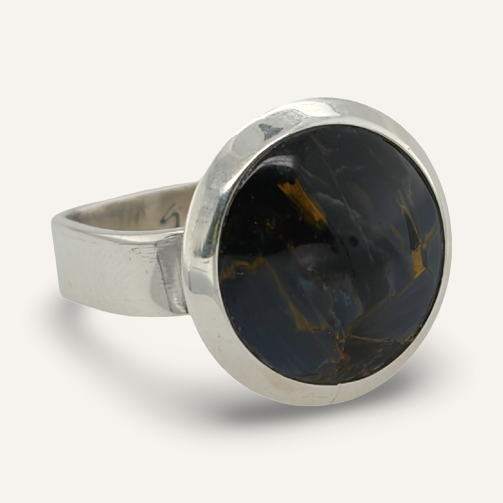 Guillermo Arregui Pietersite Sterling Silver Ring