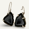 Geode and Sterling Earrings