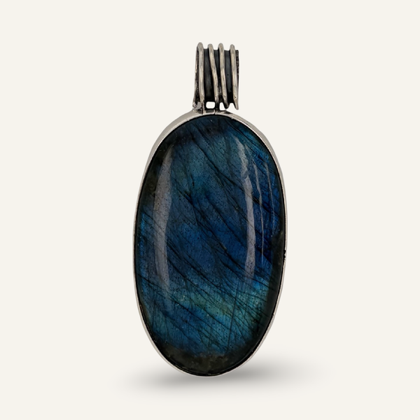 Mexican Sterling Silver Labradorite Pendant