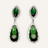 Tourmaline Deco Earrings