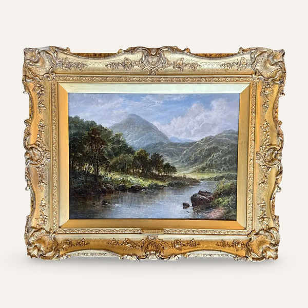 Benjamin William Leader RA, Oil on Canvas, Framed