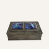 Louis C. Tiffany Furnaces Inc, Iridescent Turtle Shell Box