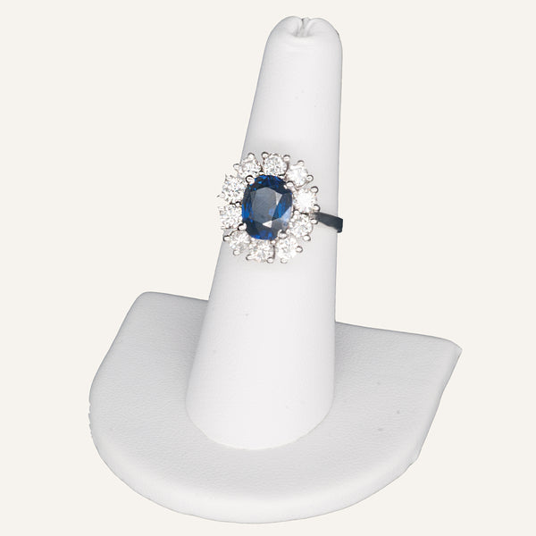 Sapphire and Diamond Ring, Princess Diana style