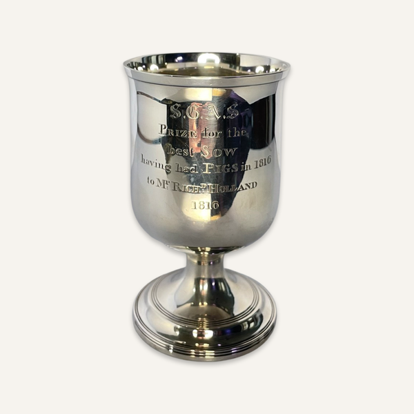 Sterling Silver English SOW winners cup