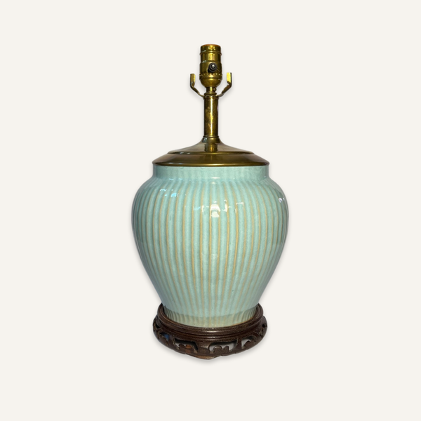 Chinese Celadonware Lamp