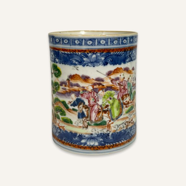 18th Century Chinese Export Ceramic Mug