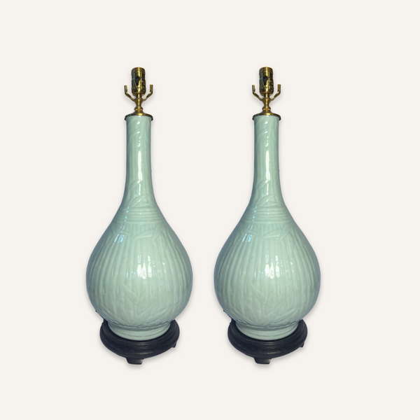 Celadon Glazed Lamps